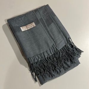 Gray pashmina scarf/wrap